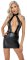 Noir Low-cut Dress