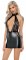 Noir Low-cut Dress