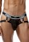 Peep Show Jock Ring Black