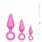 Buttplugs With Pull Ring Set