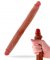 Silicone Foreskin Double Dong 46 cm