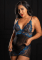 Floral lace dress with string S/M