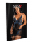Floral lace dress with string L/XL