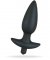 Svart analplugg med 5 olika funktioner och tillverkad av supermjuk silikon. Batteridriven och en klassisk form.