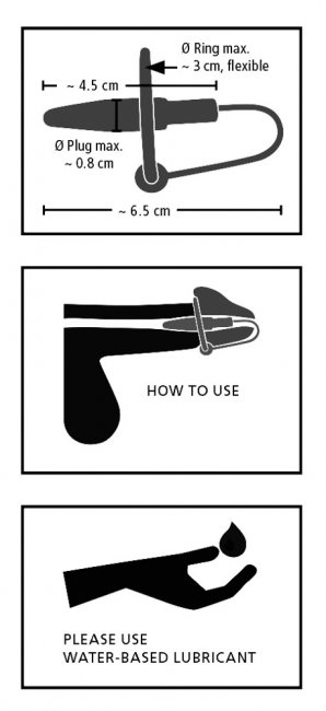 Penis Plug With Glans Ring