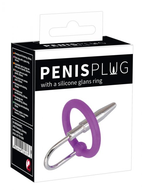Penis Plug With Glans Ring