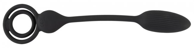 Cock And Ball Ring With A RC Butt Plug