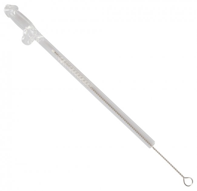 Glass Drinking Straw Willy 4-Pack