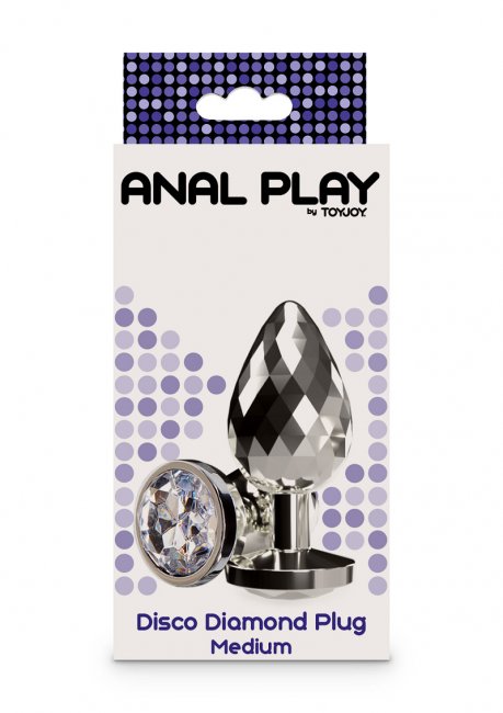 Anal Play Disco Diamond Plug Medium