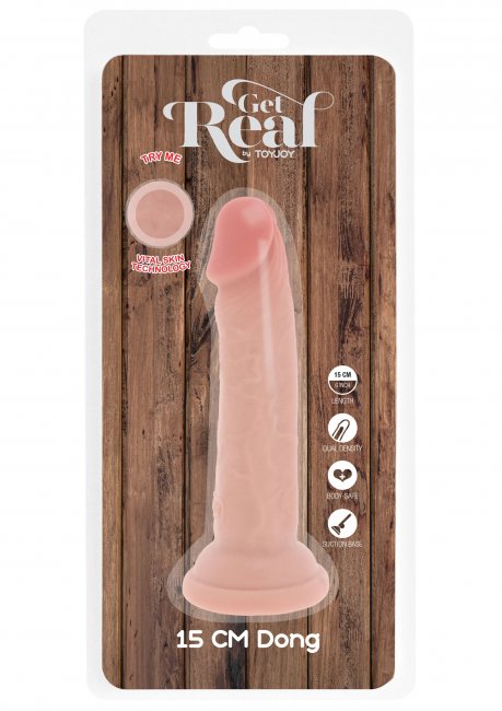 Deluxe Dual Density Dong TPE 15 cm