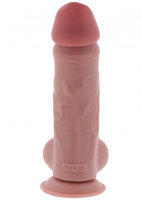 Deluxe Dual Density Thick Dildo TPE 23 cm
