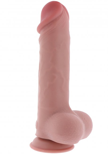 Deluxe Dual Density Thick Dildo TPE 28 cm
