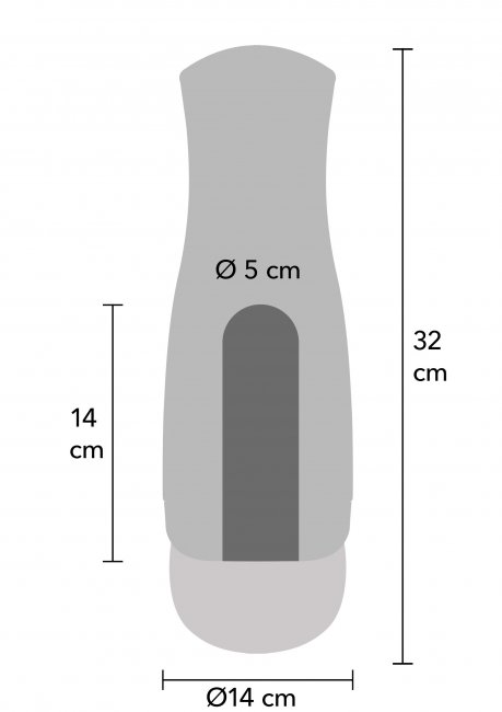 Deep Squeeze Nutbuster Triple Masturbator