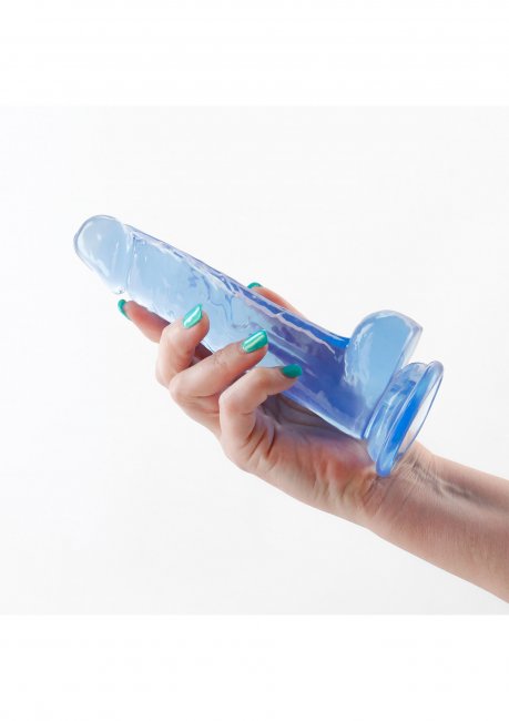 Fantasia Dildo Ballsy 6.5" Blå