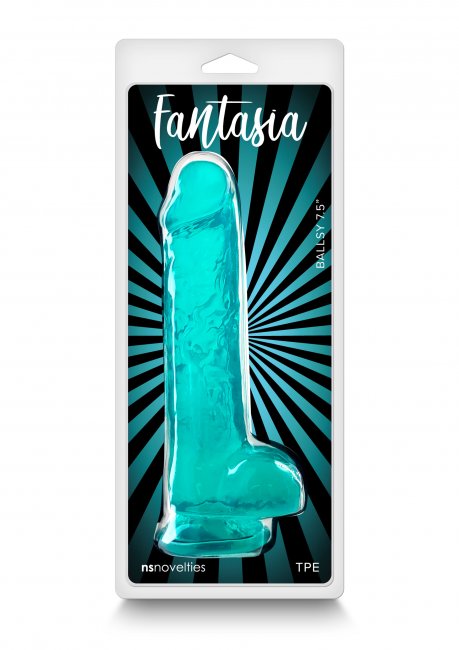 Fantasia Dildo Ballsy 7.5" Grön