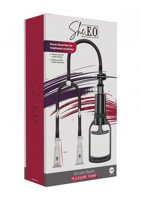Vacuum Nipple Pleasure Pump S/M