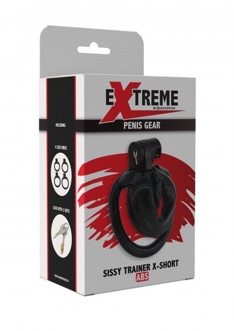 Sissy Trainer Cock Lock X-Short Black