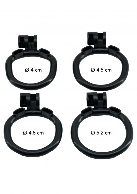 Sissy Trainer Cock Lock X-Short Black