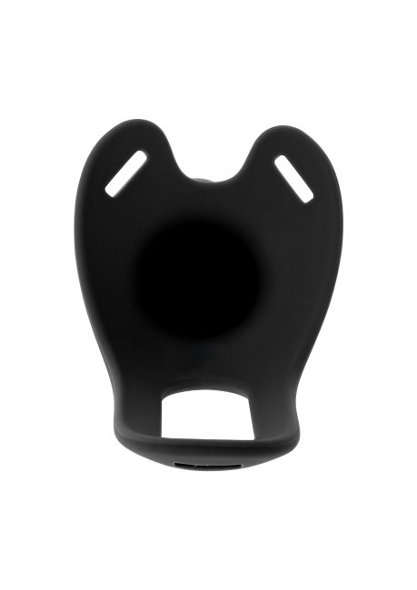 Hollow Penis Strapon Silicone 20 cm Black