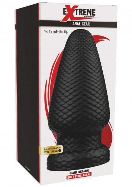 Giant Dragon Butt Plug PVC XXXL