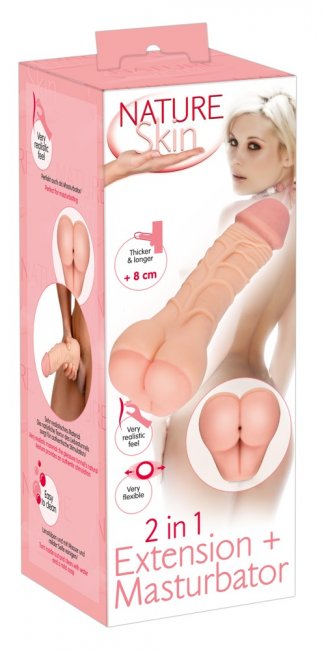 2in1 Extension and Masturbator Anal