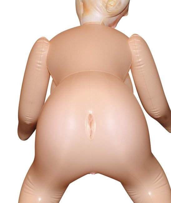 Love Doll Anna - Blond uppblåsbar docka i doggy-style