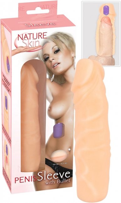 Nature Skin Penis Sleeve 19 cm