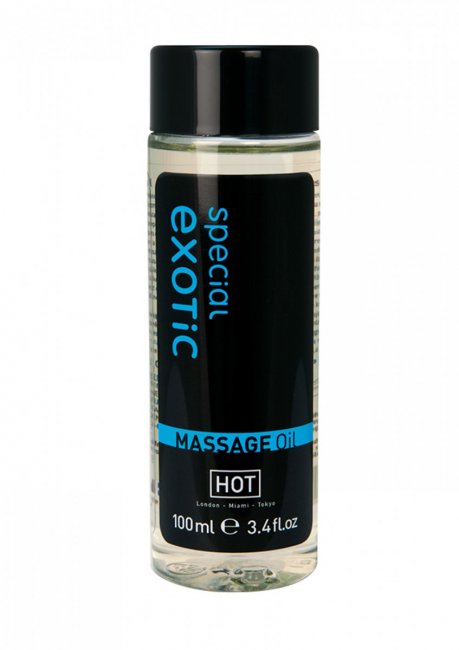 HOT Massage Oil Special Exotic - Värmande massageolja med exotisk doft