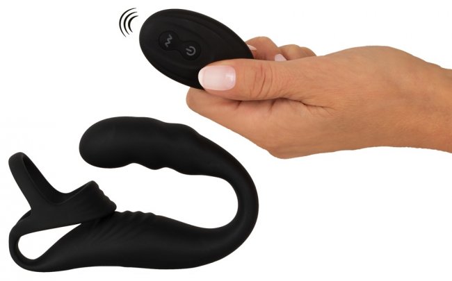 Cock Ring With RC Prostate Plug