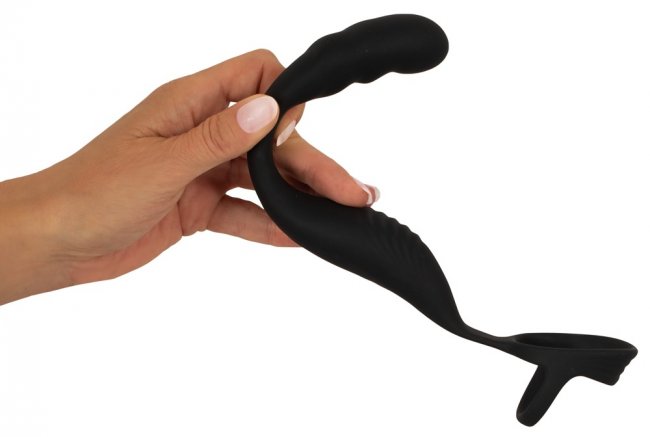 Cock Ring With RC Prostate Plug