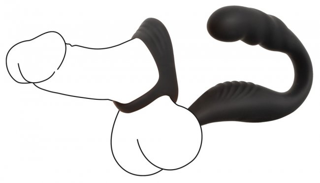 Cock Ring With RC Prostate Plug