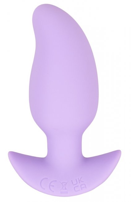 Vibrating Curved Mini Butt Plug