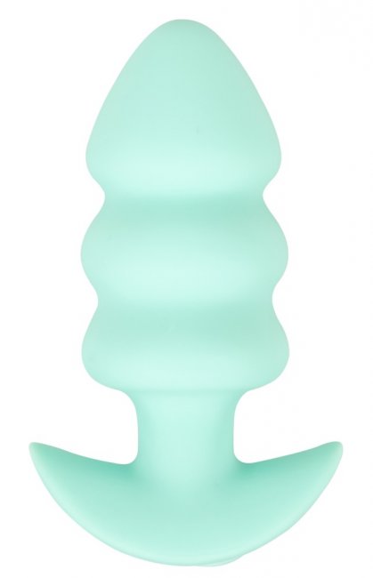 Vibrating Wavy Mini Butt Plug