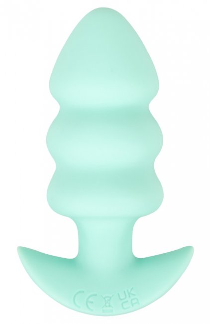 Vibrating Wavy Mini Butt Plug