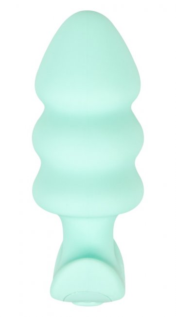 Vibrating Wavy Mini Butt Plug