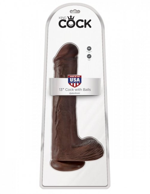 King Cock 13 Inch With Balls - Stor dildo