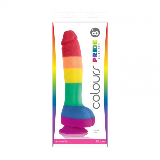 Pride Edition 8 Inch Dildo