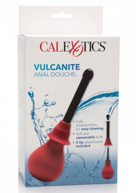 Vulcanite Anal Douche With Attachment