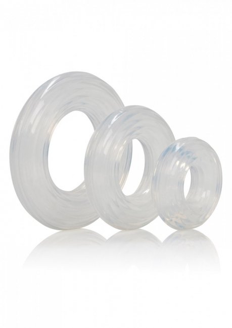 Premium Silicone Ring Set 3st penisringar