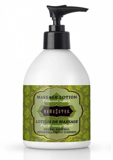 Touch Massage Lotion Herbal Renewal - Massagelotion med långvarig och fräsch doft