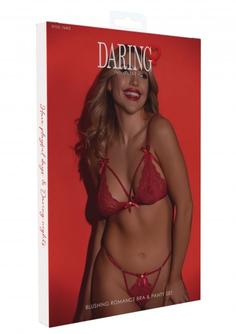 Blushing Romance Bra & Panty Set