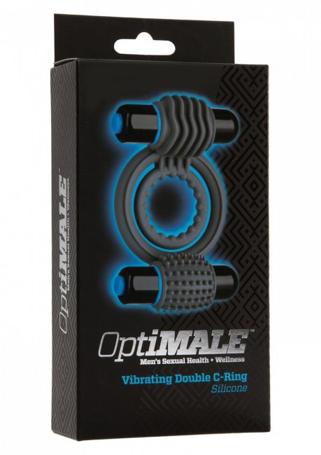 OptiMALE Vibrating Double C-Ring