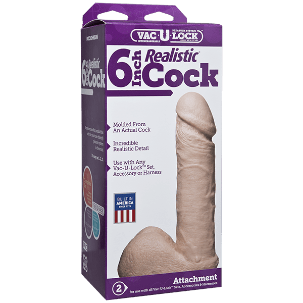 6 Inch Realistic Cock