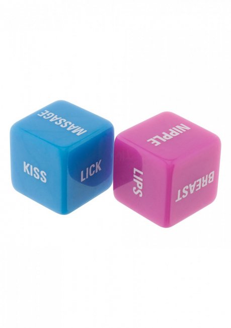 Love Dice Pink/Blue tärningar för vuxna