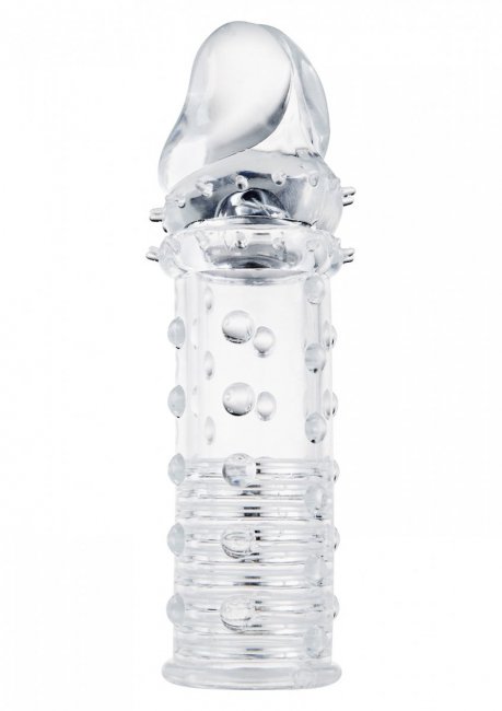 ToyJoy Power Stud Sleeve - Grå texturerad penisöverdrag