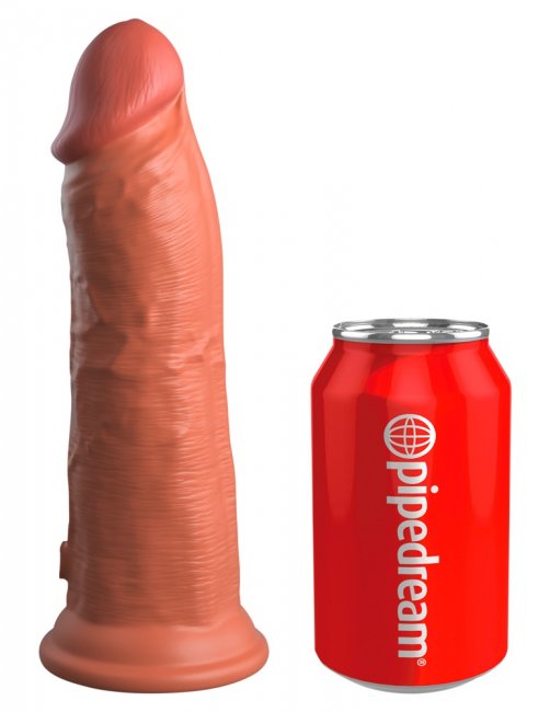 8 Dual Density Silicone Cock