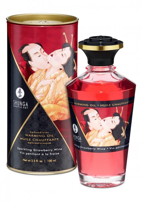 Aphrodisiac Warming Oil Strawberry
