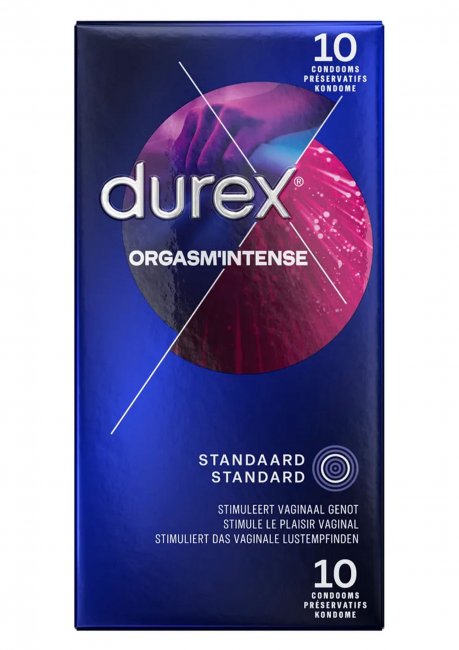 Durex Orgasm Intense Condoms 6 x 10