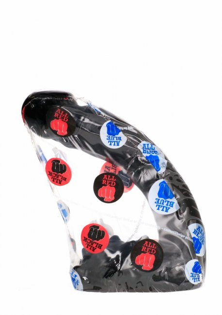 All Black Dildo 19 cm