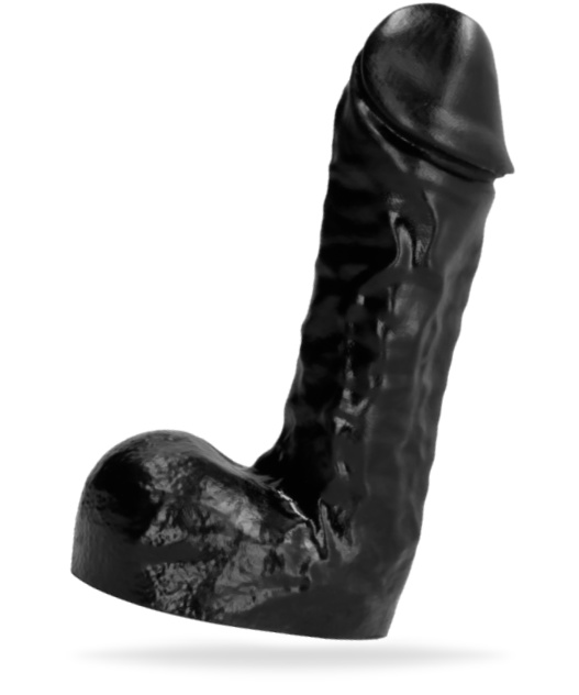 All Black Dildo 24,5 cm